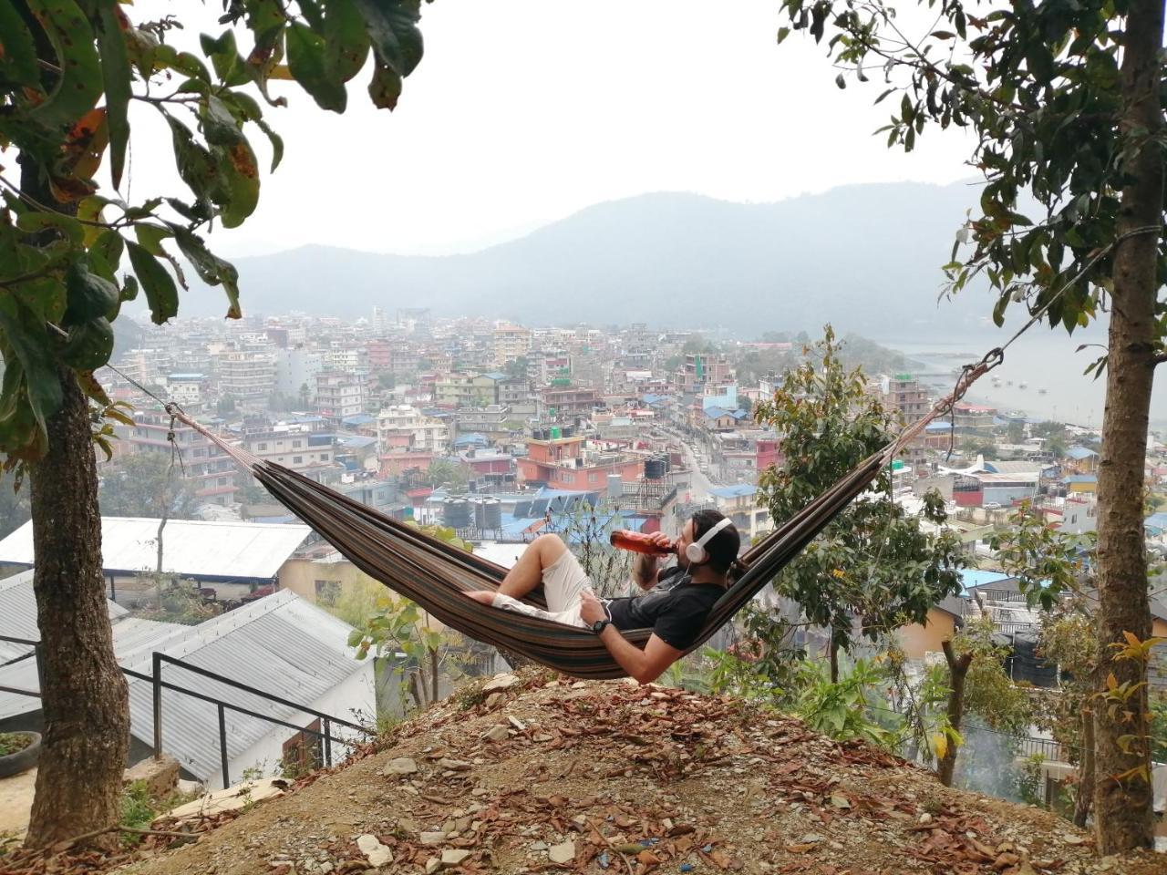 Peace Guesthouse Cottage Pokhara Exterior foto